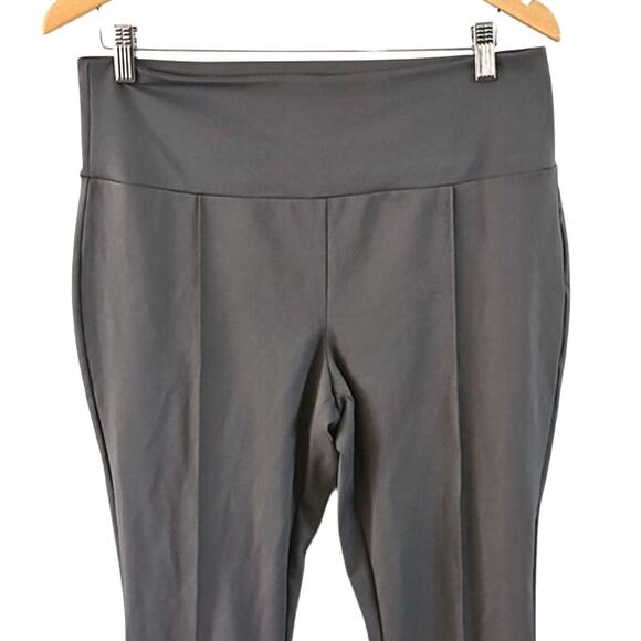 NWOT Isaac Mizrahi Live! Women Gray Slim Fit Legging Pants Size Large Regular - Picture 3 of 6
